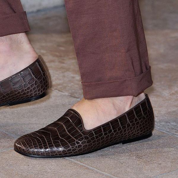 Italian handmade custom high-end loafers