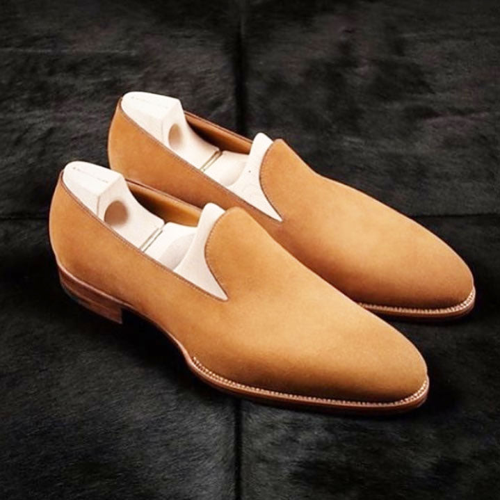 Brown Slip-On Loafers(Pre-sale)
