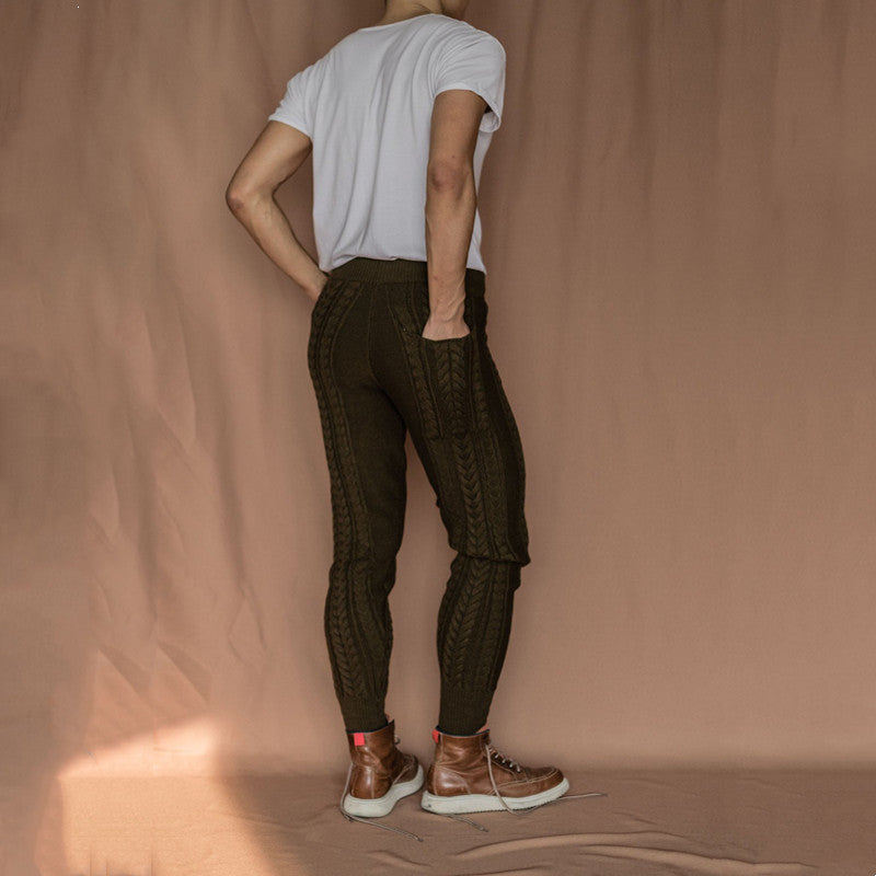 2022 New Pants Ninth Pants Small Foot Knit Casual Pants(4 colors)