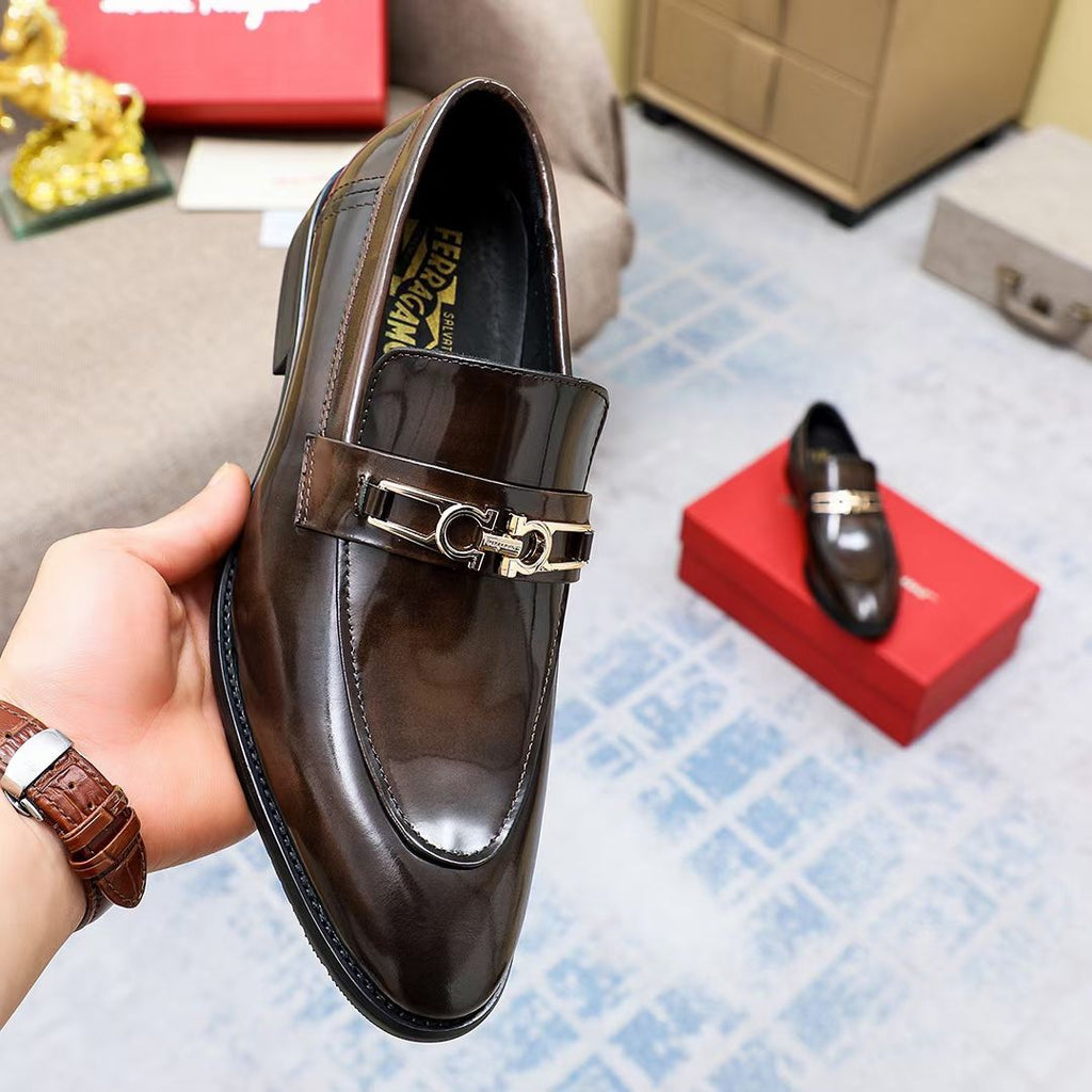 Classic Leather Loafer Anti-Sip On Shoes ZZL0224061902