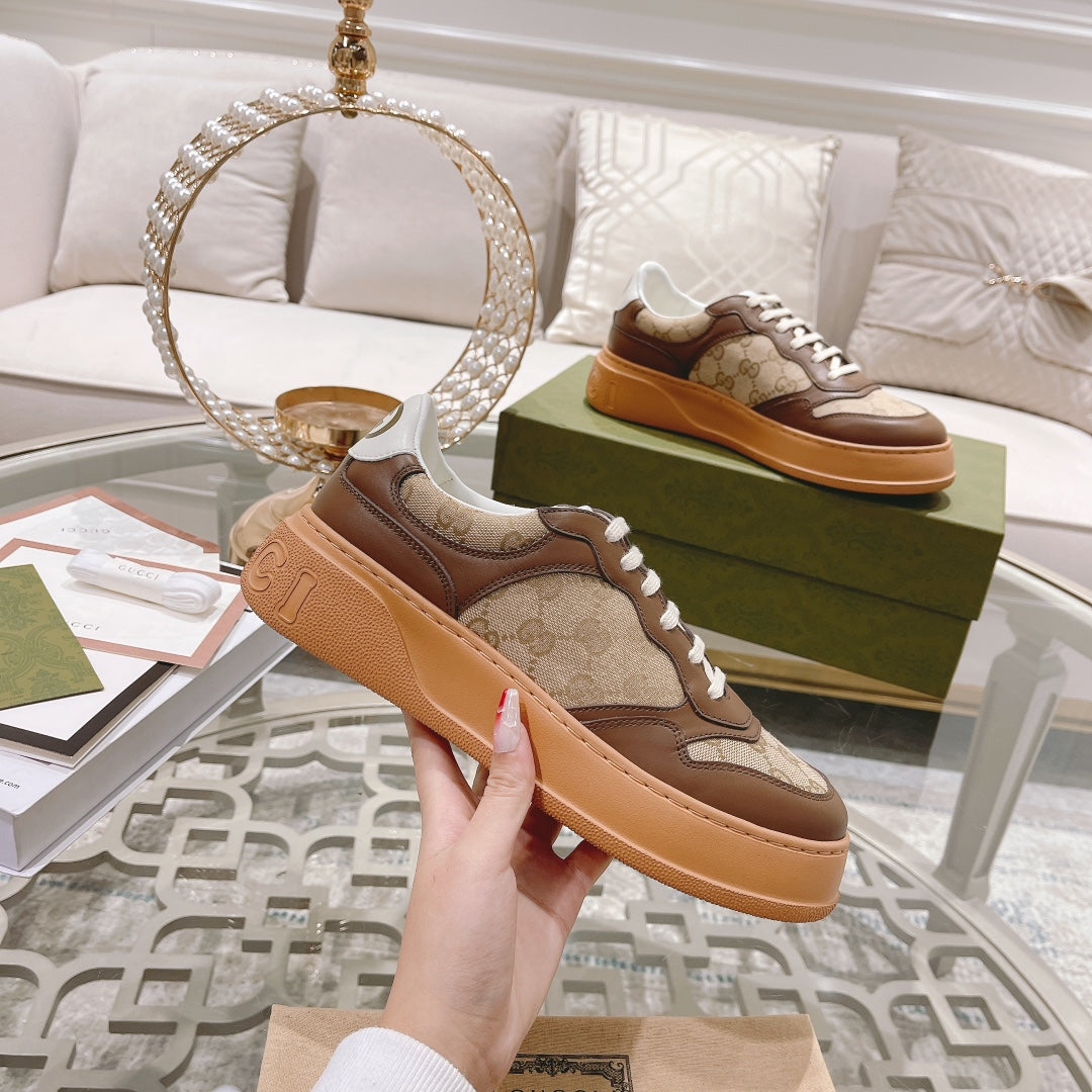 G fashion thick-soled couple sneakers 0725071001
