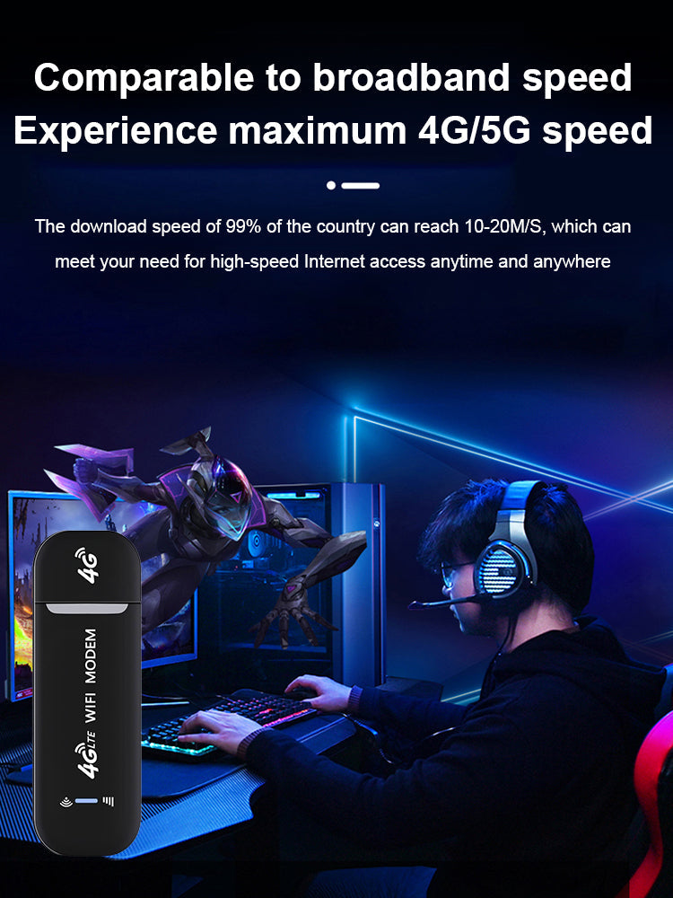 🔥【Stop Paying for Expensive Hotel WiFi!】 Unlock High-Speed Freedom: Portable 4G WiFi Modem!