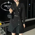 New suit pleated dress 1024011202