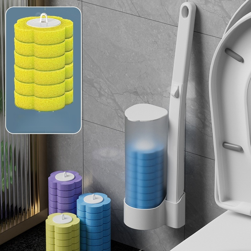 Toilet brush set