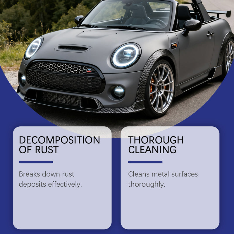 🚗Easy-to-use rust remover for cars and homes
