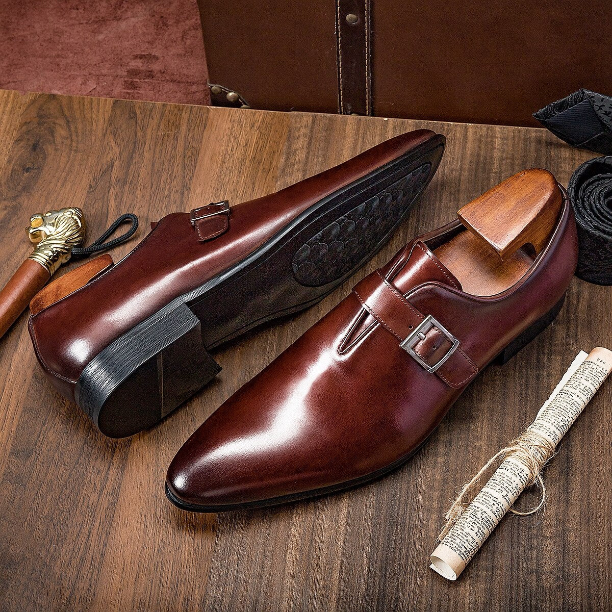 Men_s Monk Strap Shoes